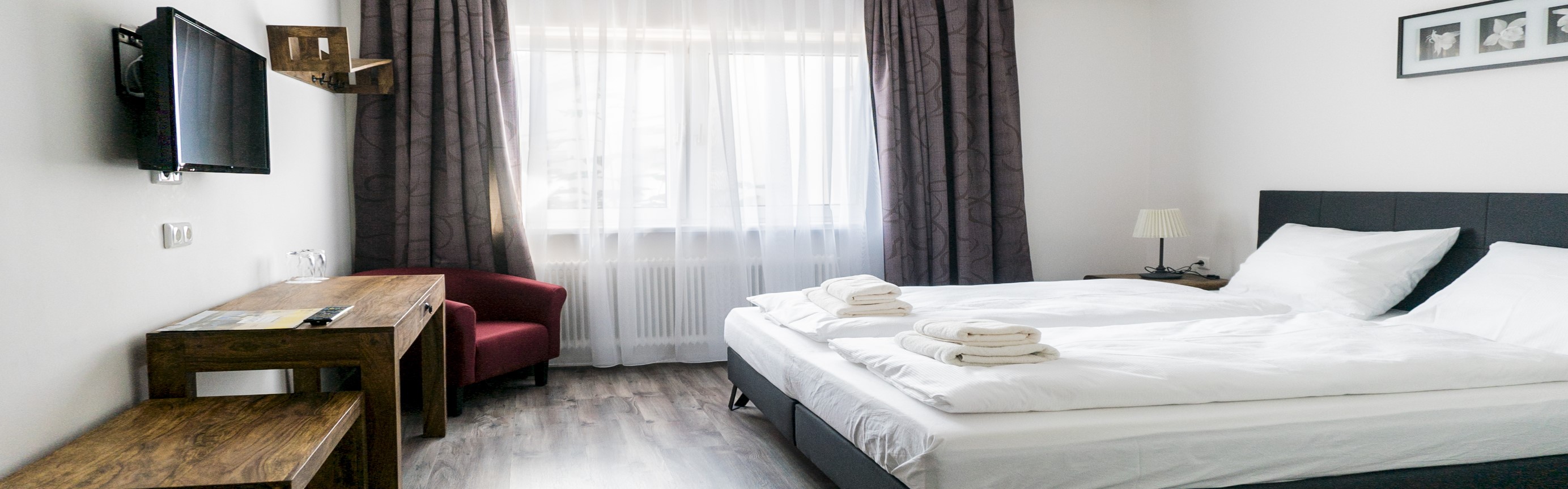Neurenovierte Zimmer